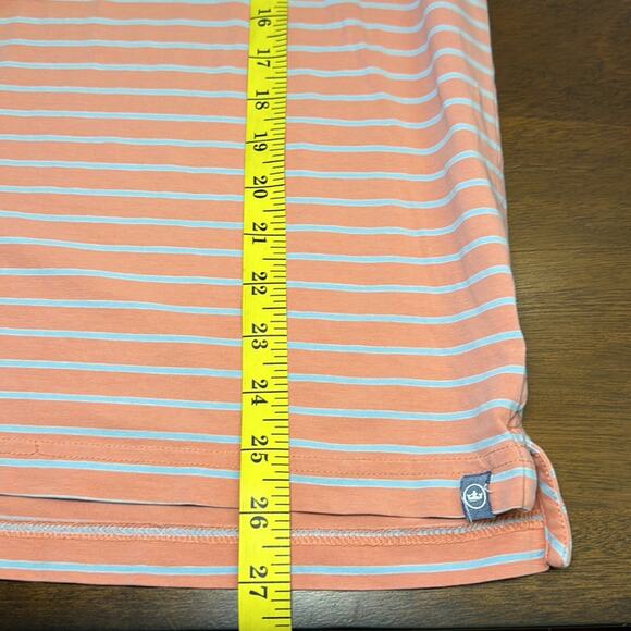 Peter Millar Men’s Polo Striped Soft Short Sleeve Size Medium‎ - Picture 7 of 7